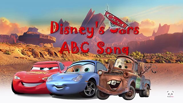 CARS Lightning McQueen & Mater ABC Song for Kids | Disney Cars Alphabet Songs