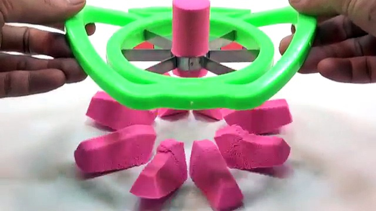 Learn Colors Shape It Sand Giant Ice Cream Watermelon Play Toys Nursery Rhymes Song For Ki