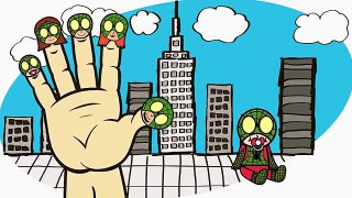 Finger Family Collection | Top 5 Superheroes Finger Family Songs | Daddy Finger Nursery Rh