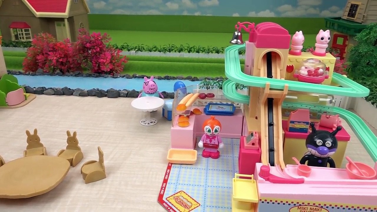 バイキンマンの手作りパン工場 Zoom goes the bread! Fun bread fory toy