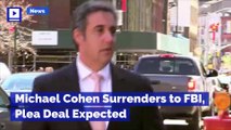 Michael Cohen Surrenders to FBI, Plea Deal Expected