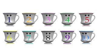 Teacups Teach Numbers & Counting for Kids