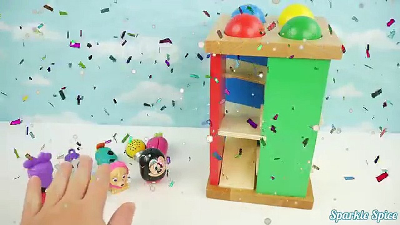 Preschool toys help with learning colors to teach kids