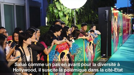 Crazy Rich Asian : l'équipe sur le tapis rouge de Singapour