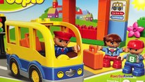 LEGO DUPLO SCHOOL BUS Fun Toys For Kids Learn the Colors Autobus de Juguete