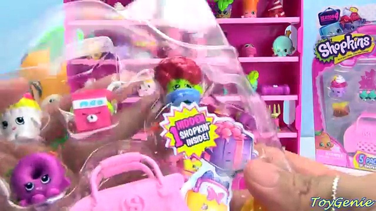 Shopkins 5 Packs Tracey Tomato Play Doh Surprise Egg and Limited Edition Hunt