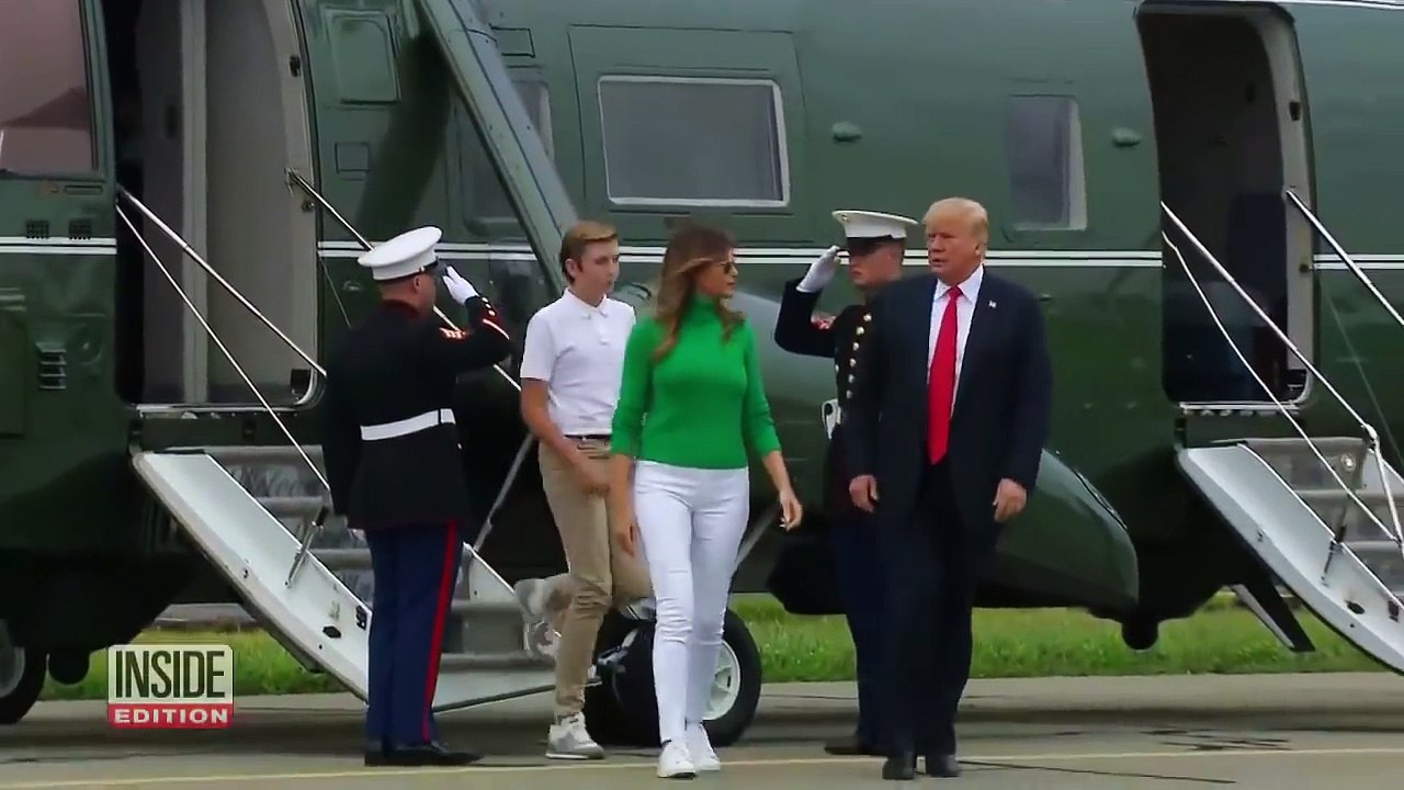 See How Tall Barron Trump Got in Just a Year