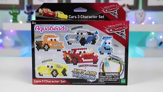 AquaBeads Disney Pixar Cars 3 with Lightning McQueen & Mater Shapes!
