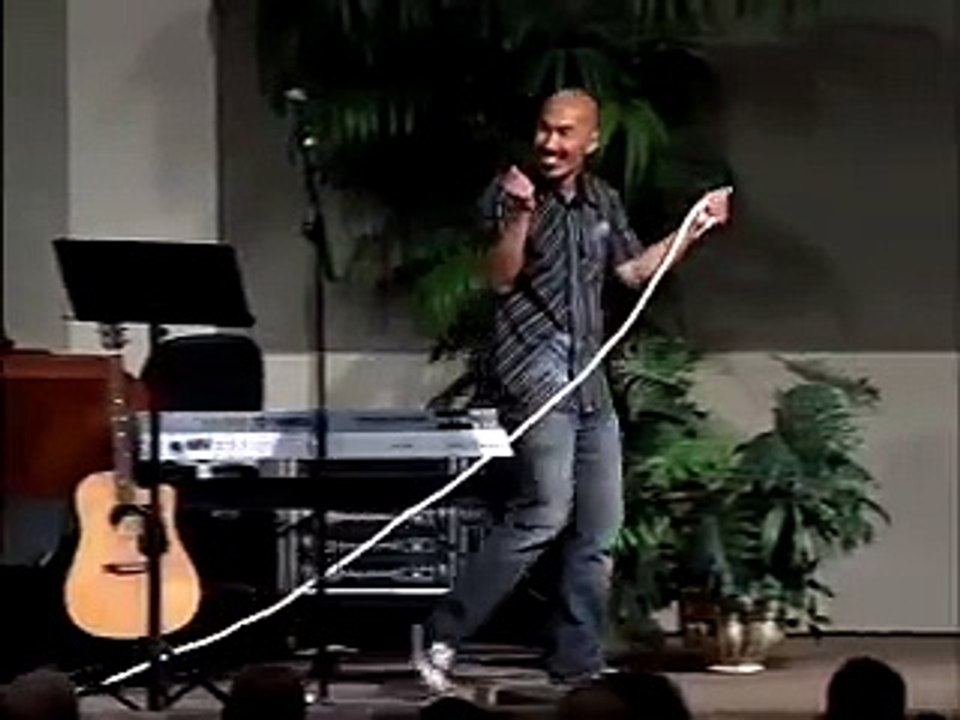 Francis Chan Rope Illustration (Original)