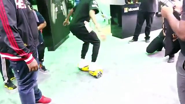 Comedians on Hoverboards Getting Chicken McNuggets Michael (Vsauce)