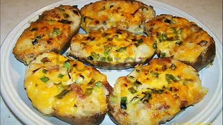 How to Cook Twice Baked Potatoes Simple, Easy, Best, Southern Recipe