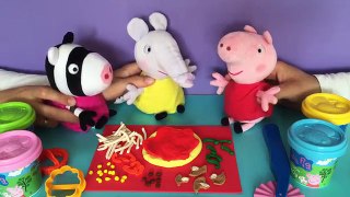 Peppa Pig Pizza Episode Peppa Toys video Peppa Pig Play Doh Set Pizza