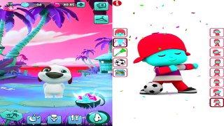 My Talking Hank VS Talking Pocoyo Colors Kids Video Colours for Kids Games for Kids Androi