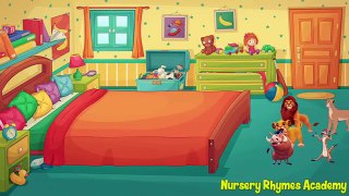 The Lion King 5 Little Monkeys Jumping On The Bed Children Nursery Rhymes