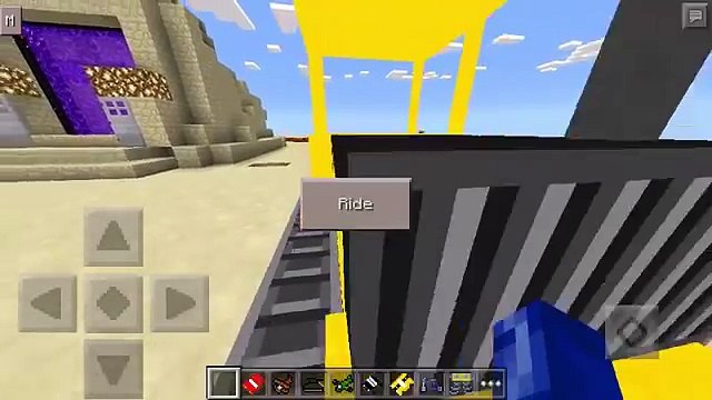 Майнкрафт пе мод на машины