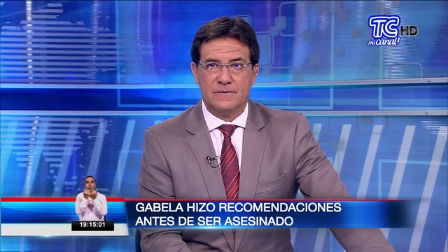 Gabela hizo recomendaciones antes de ser asesinado
