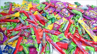 A lot of Extreme Candy Sour Challenge