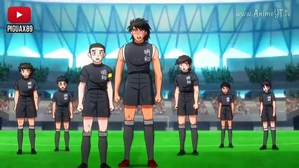 Ken Wakashimazu Ataja el Penal a Matsuyama  Furano Vs Meiwa  Captain Tsubasa 2018 Episodio 19 HD