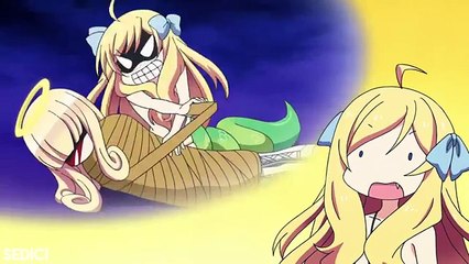 Jashin Chan ate her Halo and became a Super Saiyan!