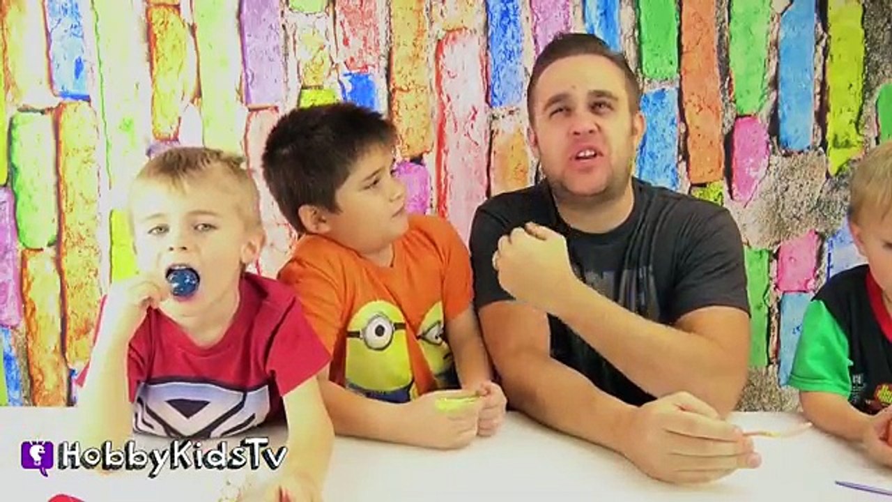 Baby FOOD Challenge by HobbyKidsTV