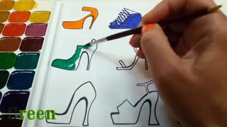 Learn Colors with High Heels, Baby Play Videos, Colours to Kids Children Toddlers