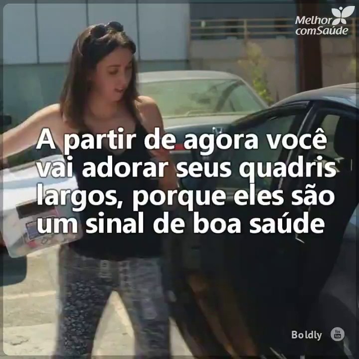 Quanto mais largos forem seus quadris... mais saudável você é