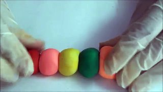 Clay Modelling Learn to make Caterpillar in simple way for kids