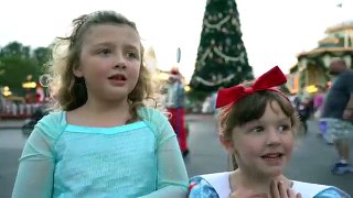 We went to A Christmas Party at Disney World saw a Parade with Disney Princesses & the Rea
