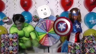 Hulk Thor Ragnarok Vs. Captain America Toy Challenge! || Disney Toy Review || Konas2002