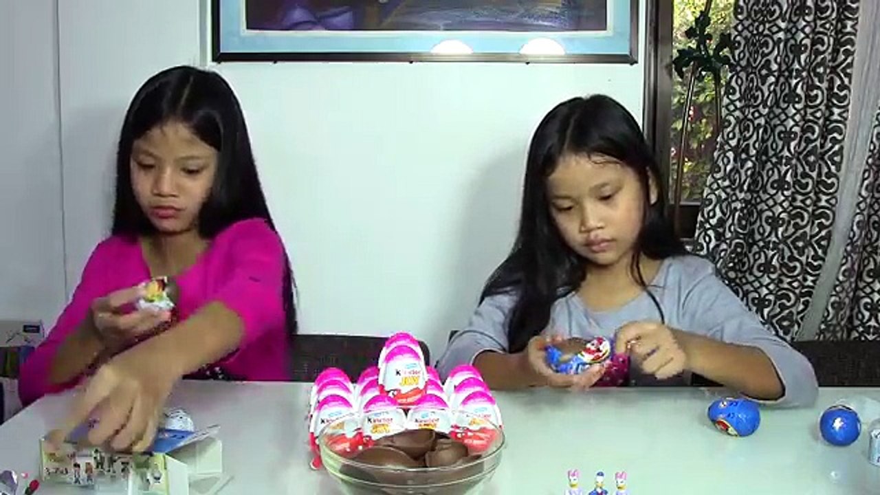 Barbie Kinder Surprise Eggs Disney Mickey Mouse Doc McStuffins Zaini Surprise Eggs Kids t
