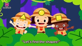 Shapes in the Jungle | Shape Songs | PINKFONG Songs