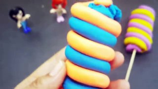 Play Doh Ice Cream Popsicles PlayDough Kinder Surprise Egg Peppa Pig Spiderman