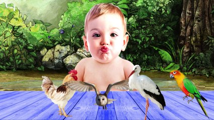 Learn Farm Animals Names and Sounds | With Cartoon characters for kids - Learn Animals