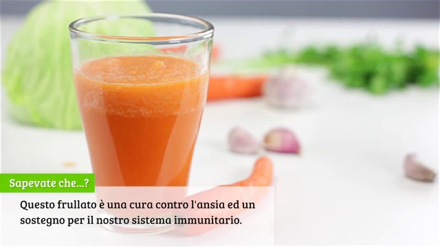 Come preparare un frullato di verdure per controllare l'ansia