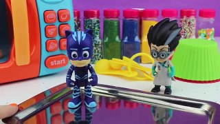 PJ Masks Toys and Magical Microwave LEARN COLORS Best Video