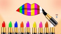 Learn Colors with Color Lipstick | Colours to Kids Children Toddlers Baby | Learning Video