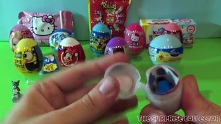 Kinder Surprise Eggs Unboxing Dora The Explorer Mickey Mouse Cars 2 Tom And Jerry Spiderma
