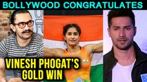 Asian Games 2018 | PM NARENDRA MODI,Varun Dhawan,Akshay Kumar Congratulate Vinesh Phogat's Gold Win