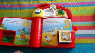 Leap frog Baby Tads counting farm toy laptop computer