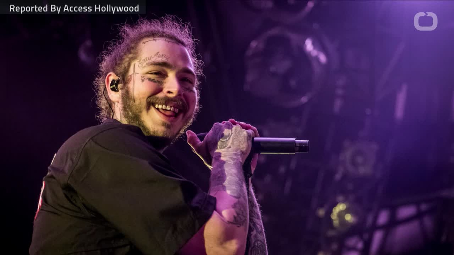 ⁣Post Malone Safe After Plane Scare