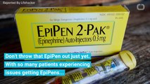 Your Expired EpiPen May Be Fine, According to the FDA