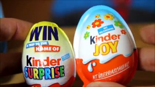 Kinder Joy vs Kinder Surprise​​​