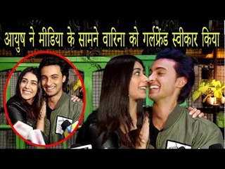 Ayush Sharma Accepts Warina His Girlfriends In Front of Media At Promote Of FILM LOVERATRI