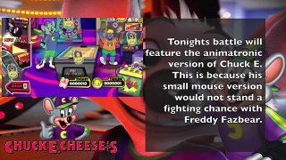 FREDDY FAZBEAR vs CHUCK E CHEESE! Cartoon Fight Club Episode 22