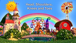 Head, Shoulders, Knees and Toes with Lyrics | LIV Kids Nursery Rhymes and Songs | HD