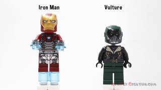 Lego SpiderMan: Homecoming Beware the Vulture 76083 Speed Build