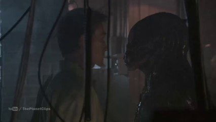 Sunny Mabrey and James Leo Ryan Fighting | Alien Fight | Species III Movie