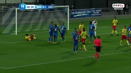 Superbe égalisation de SPANO sur coup franc!!