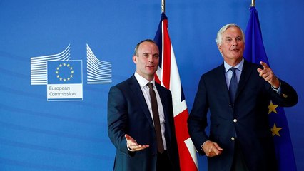 UK Brexit Secretary says worries of "no-deal" are "hair-raising scare stories"