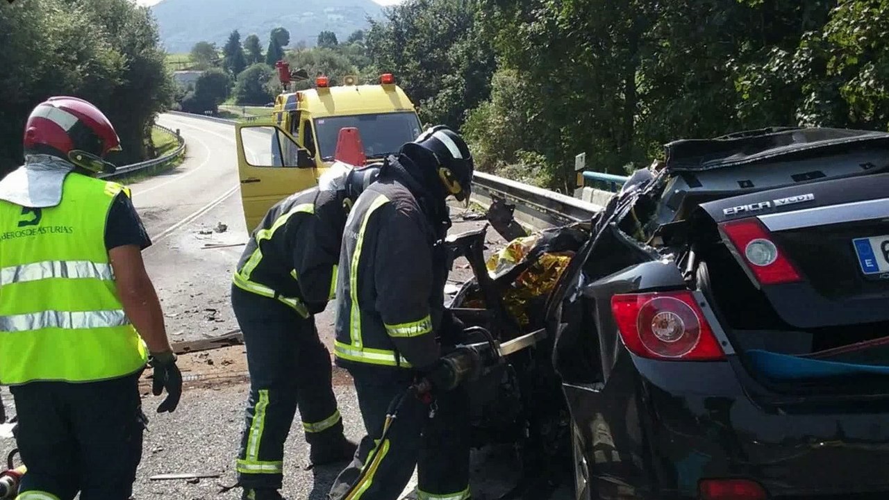 Fallece un hombre en un accidente de tráfico en la Nacional 634 en Nava, Asturias